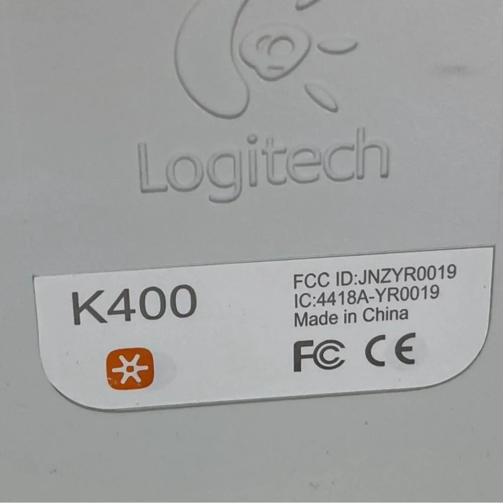 Logitech K400 Wireless Keyboard W/ Touchpad Black Compact Design 45L